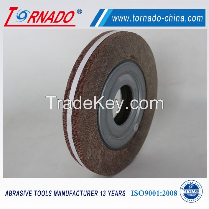 Tornado 12" 300mm aluminum oxide flap wheel for polishing