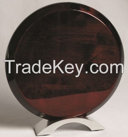 beautiful wooden trophy for corporate gifts