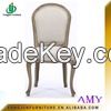 French Louis Dining Chair , Rubber Wooden dining Chair