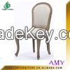 French Louis Dining Chair , Rubber Wooden dining Chair