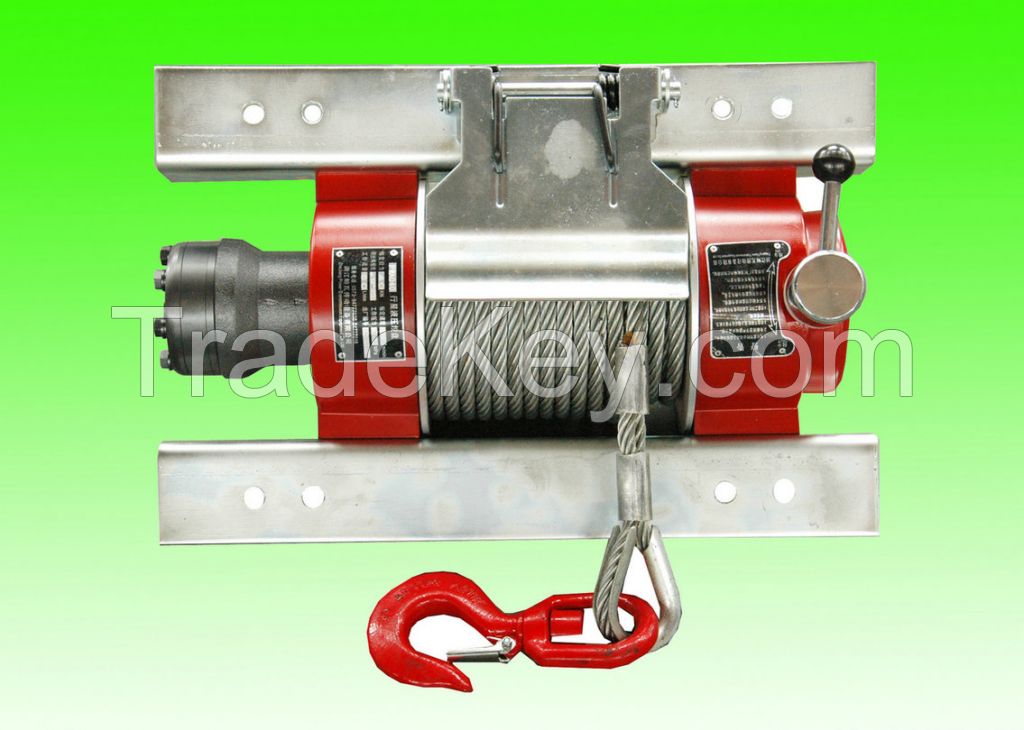 Hydraulic planetary winches