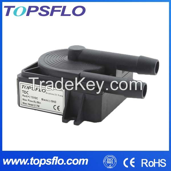 2015 New Brand TOPSFLO TDC 50000h Long lifetime Silent Brushless DC PC water pump for computer cooling