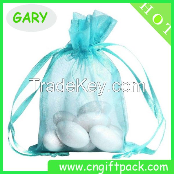 hot sales printe organza bag