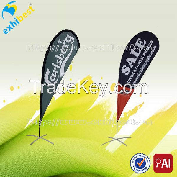custom polyester advertising feather flag