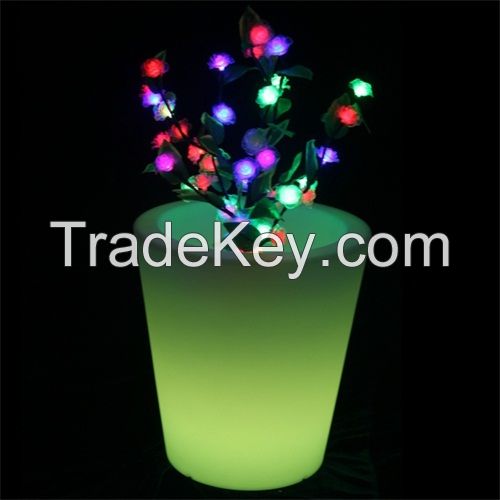 LED Light Flower POT