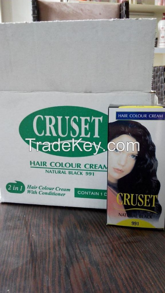 CRUSET NATURAL BLACK HAIR DYE