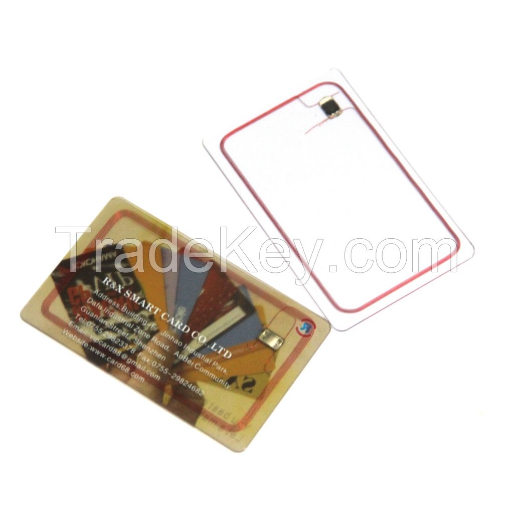 Special offer plastic 13.56Mhz HF MIFARE rfid card