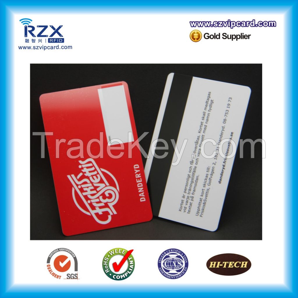 full color printing ISO14443A Credit card size rfid card with MIFARE Classic 1k