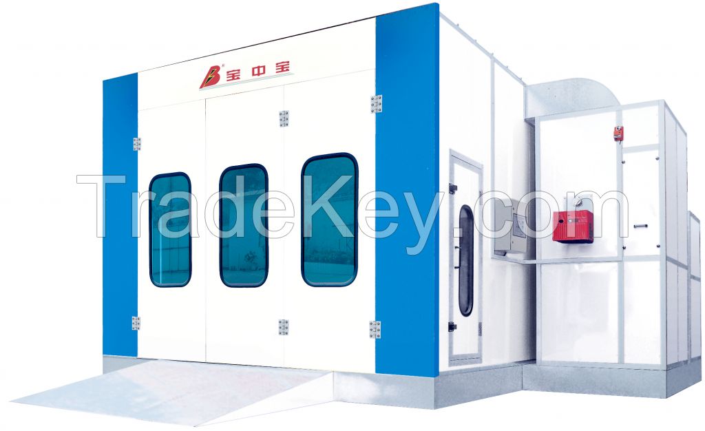 Spray Booth BZB-8400 Italy standard with CEã€ ISO ã€TUV  Certificated