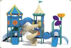 Outdoor Playground TS-064B, children playground equipment