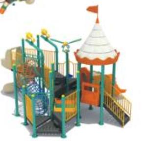 Outdoor Playground TS-010A, outdoor amusement park