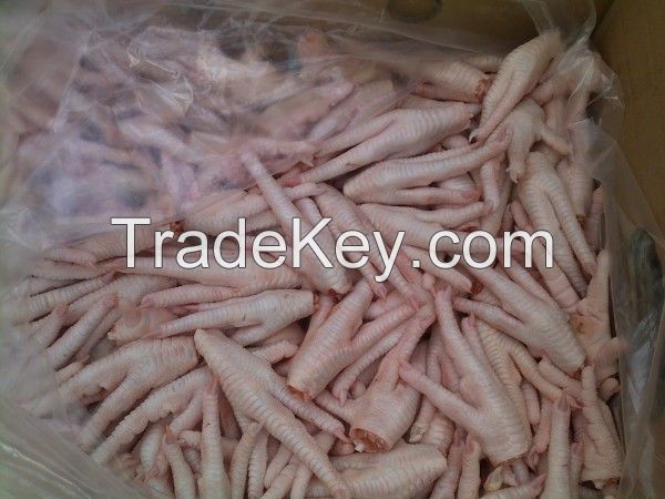 Processed Grade A Frozen Chicken Feet and Paws