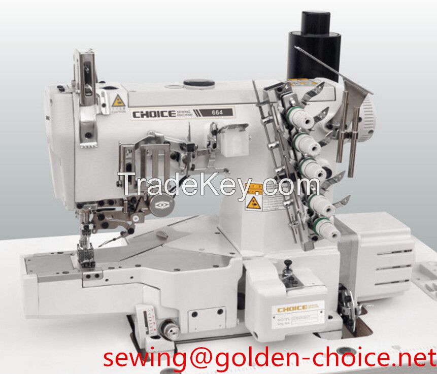 cylinder-bed interlock sewing machine