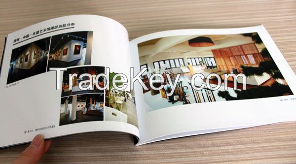 saddle stitch binding brochure printing