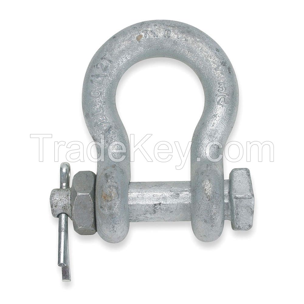 DAYTON  2MWR2  Alloy Safety Shackle Round Pin 2500 lb. 