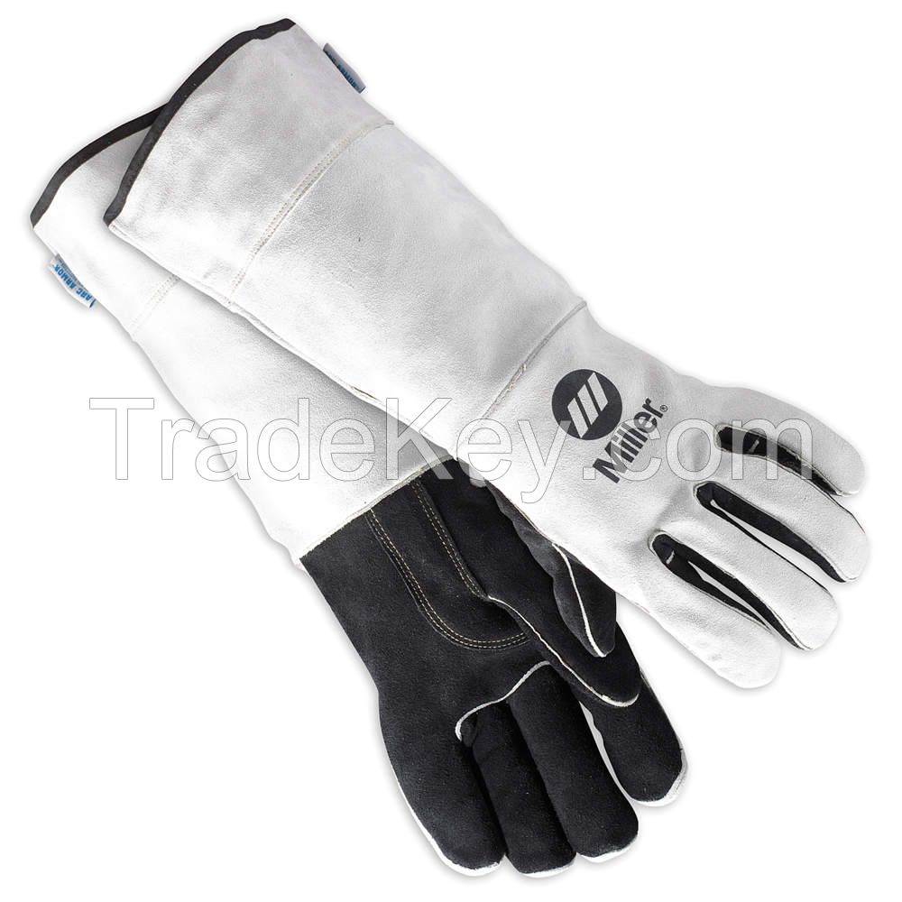  MILLER ELECTRIC 249198 Welding Gloves MIG XL 18 in L PR