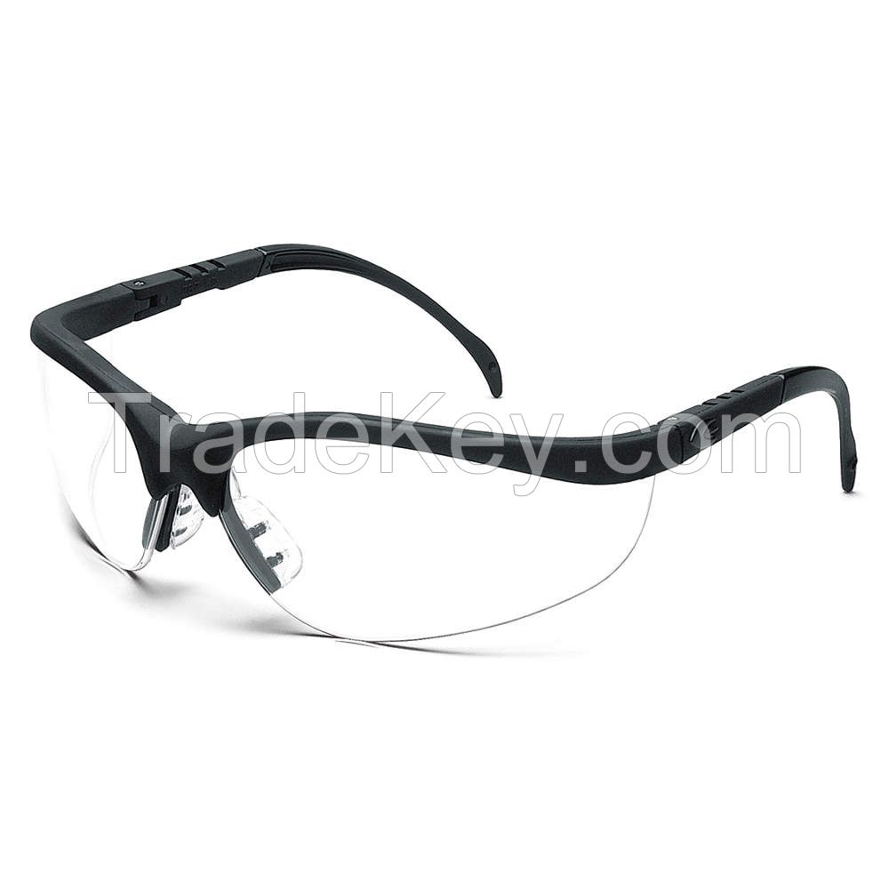 CONDOR 4VAY5 Safety Glasses, Clear, Scratch-Resistant