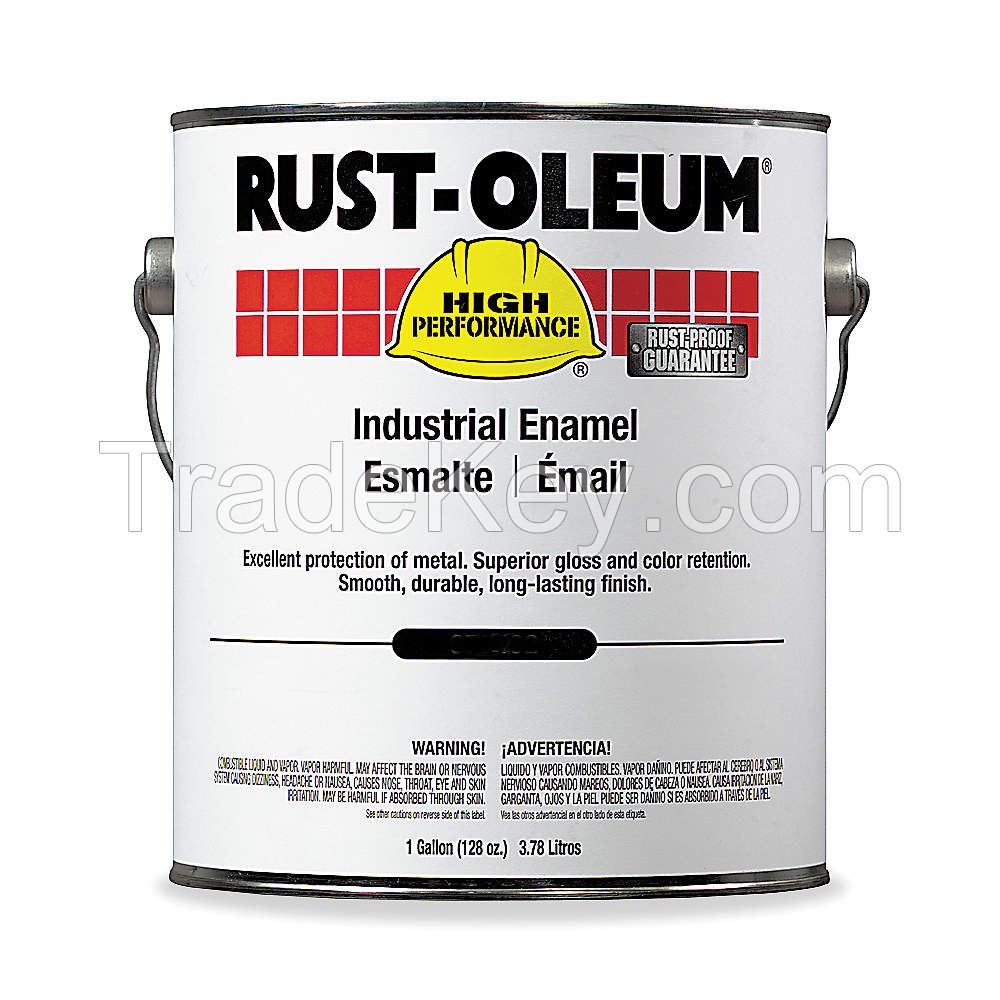 RUST-OLEUM 925402 7400 Alkyd Enamel, Safety Blue, 1 gal.