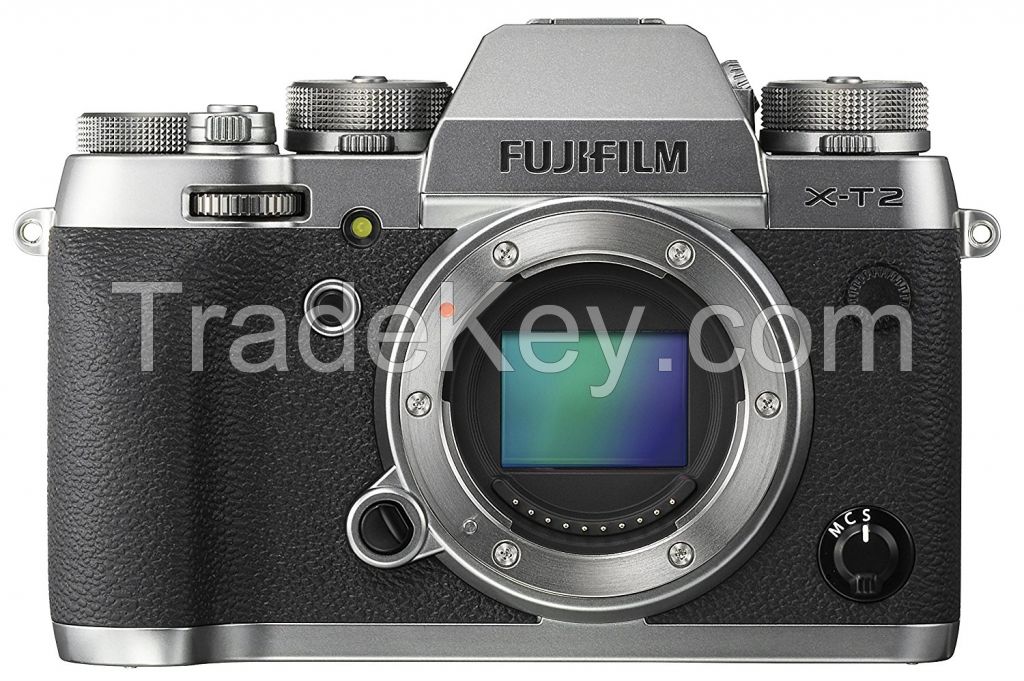 Fujifilm X-T2 Mirrorless Digital Camera Body - Graphite Silver