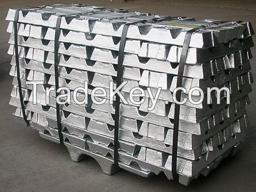 high quality  99.9% Aluminium Ingot 