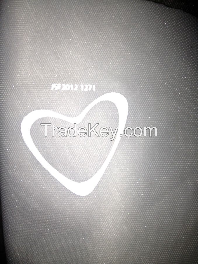 outdoor wear heat transfer reflective logo/silicone heat transfer label jelly print
