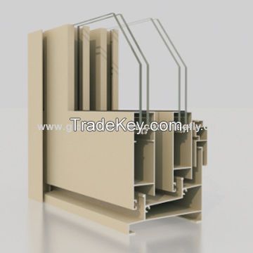 Sliding windows with good insulated thermal and noise effect