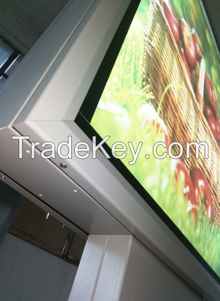 Double side Outdoor advertising scrolling sign display