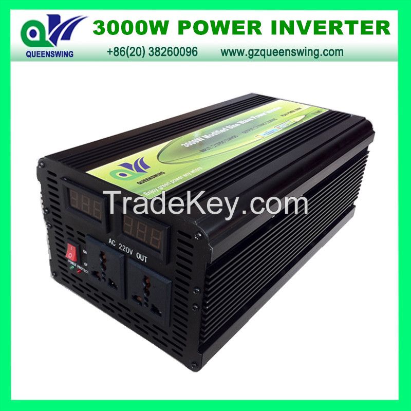 3000Watt Modified Sine Wave  Power Inverter With Digital Display