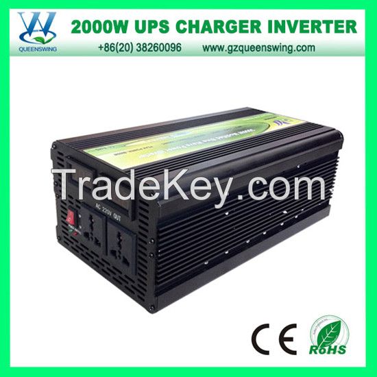 QueensWing 2000W DC AC Solar Power Inverter With UPS Charger(QW-2000WUPS)