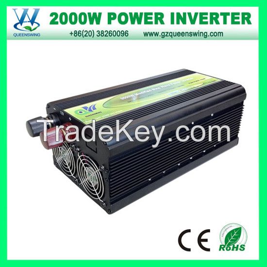 QueensWing 2000W DC AC Solar Power Inverter with didital display(QW-2000W)