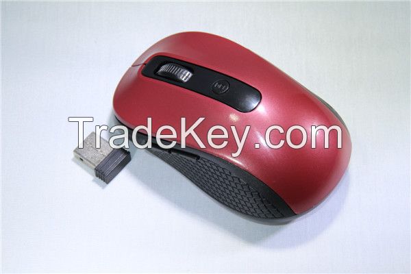 Most Competitive 1600DPI Optical 4D Optical Wireless Mouse 