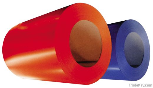 Colour coated steel coils