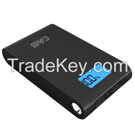 Real capacity 15000mAh power bank with LED screen