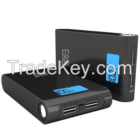 Real Capacity 15000mah Power Bank With Led Screen