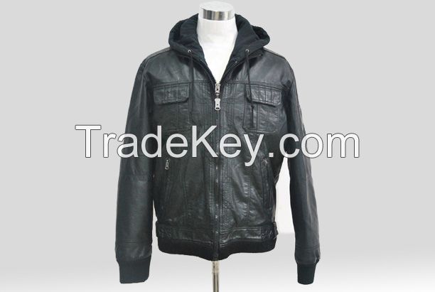 Black PU Leather Jackets