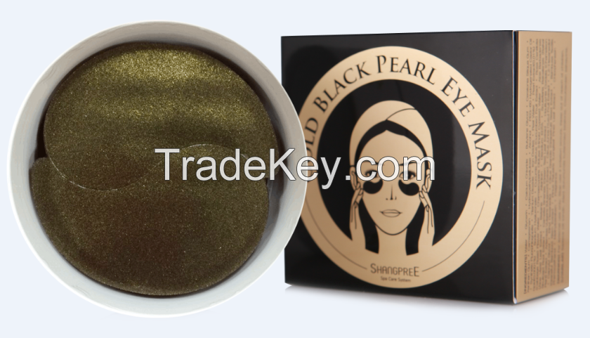 SHANGPREE GOLD BLACK PEARL EYE MASK