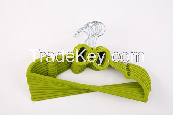 Cute creative bow tie shape plastic woman hanger