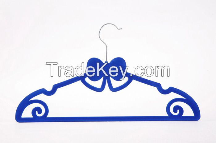 Cute creative bow shape plastic woman hanger