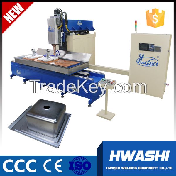 Automatic CNC Stainless Steel Sink Rolling Seam Welding Machine