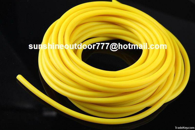 TOP grade yellow latex tube slingshot 3263, free shipping , drop shippin