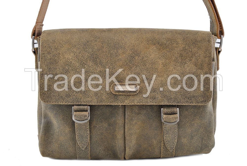 Newest 2015 trendy wholesale genuine leather men`s handbags, briefcases, laptop bags