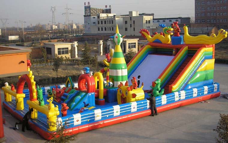 inflatable large land toys