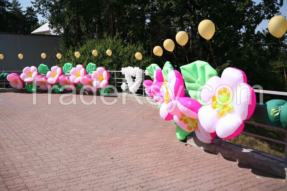 Inflatable Flowers Apple Blossom 5/7/10 M. For Weddings, Events, Festivals, Birthdays