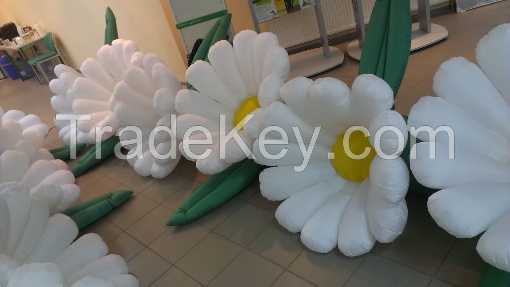 inflatable flowers Chamomiles 5/7/10 m. for weddings, events, festivals, birthdays