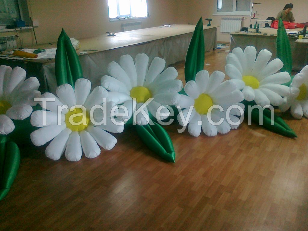 inflatable flowers Chamomiles 5/7/10 m. for weddings, events, festivals, birthdays