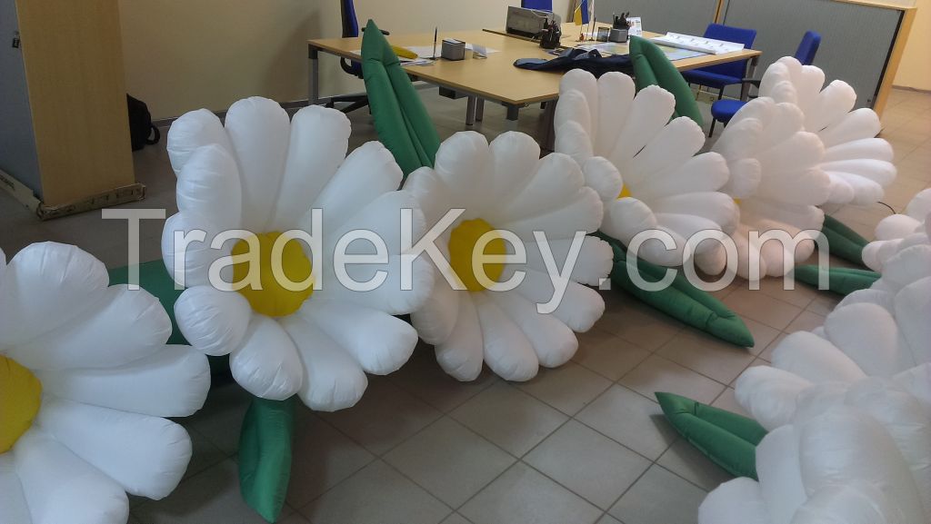 inflatable flowers Chamomiles 5/7/10 m. for weddings, events, festivals, birthdays