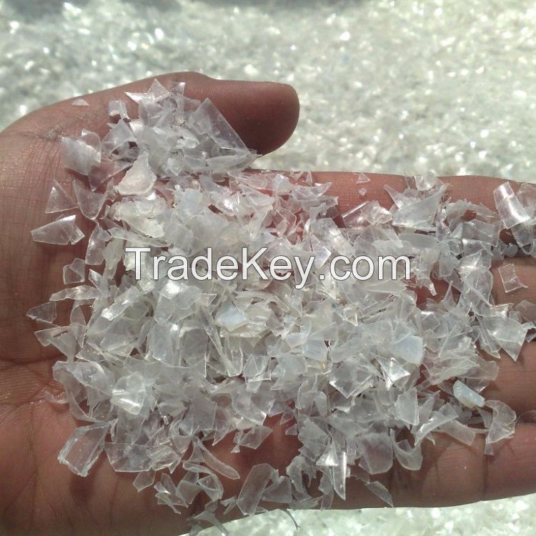 RECYCLED HOT WASHED PET FLAKES/COLD PET/PET BOTTLES FLAKES 