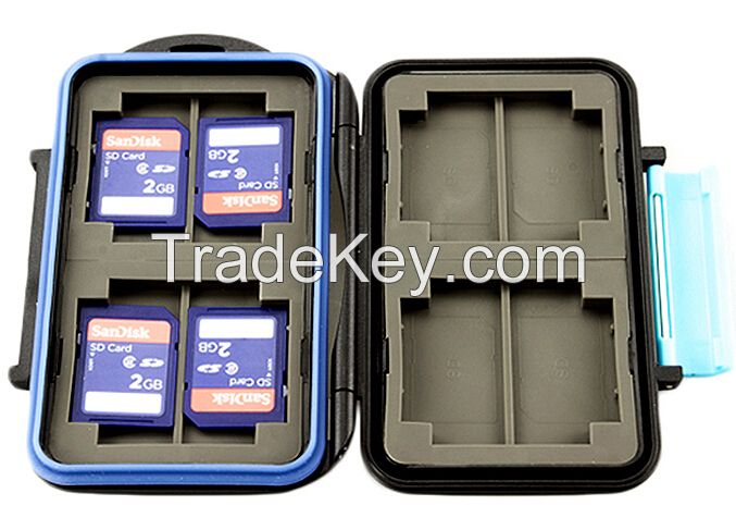 Memory Card Case fits 4 x CF, 8 x SD