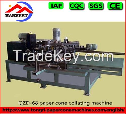 Full automatic paper cone machine for textile