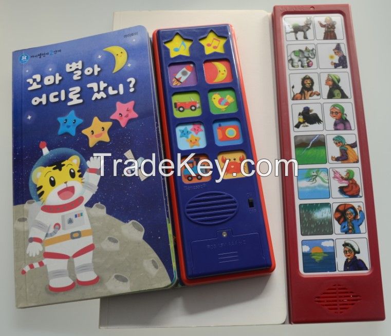 Hot Sell Sound Book For Children Early Learning/ Kids Education/electronic Sound Module 